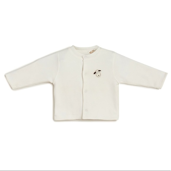 ROOTS BABY LAMB REVERSIBLE CARDIGAN - Picture 4 of 5